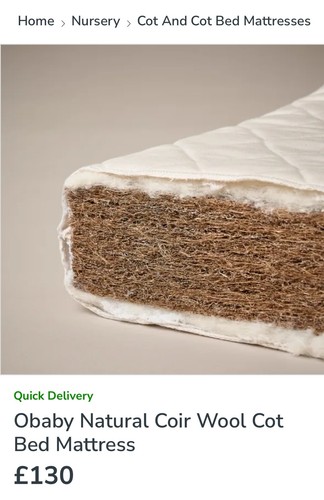 Obaby children mattress - obaby,