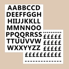 Bold Vinyl Letters Stickers