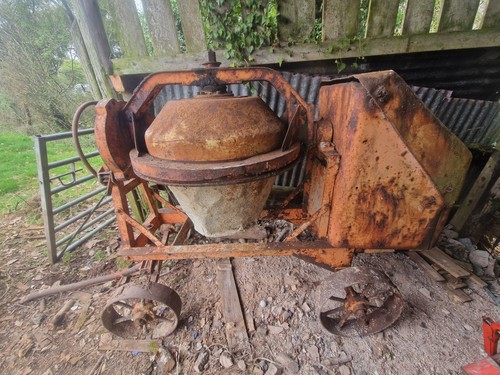 Diesel cement mixer petter - cement,