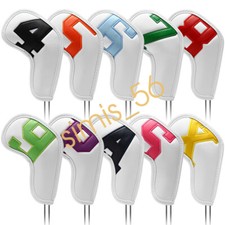 10x Golf Iron Head Covers Set