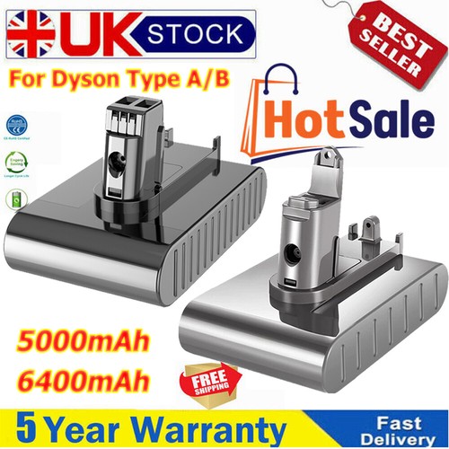 Type 6400mah for - type, dyson