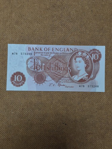 Ten shilling note bank of - shilling,