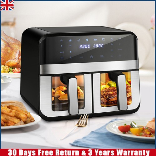 Dual zone large air fryer - zone,