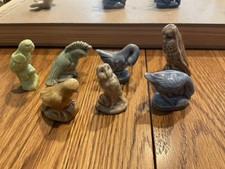 (7) Vintage WADE Whimsies - England - Porcelain Figurine Birds - Sale $14.00 OBO