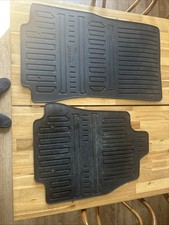 Genuine Jaguar XF Front Rubber Mats - From My 2011 XF Premium, Hardly Used