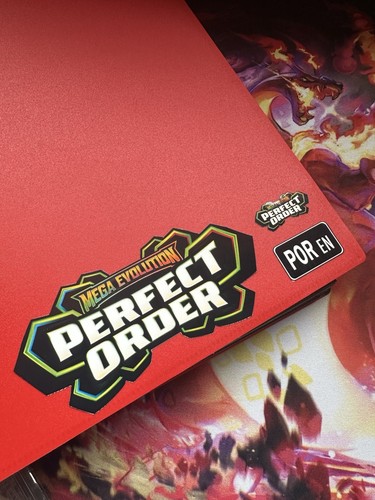 Pokemon binder stickers - binder, mega