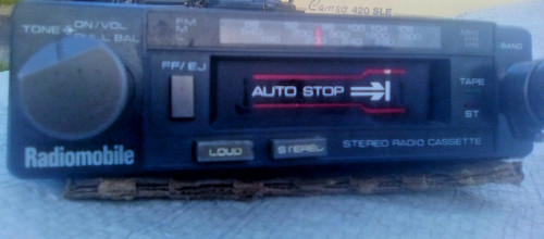 Vintage radiomobile akb710 - vintage,