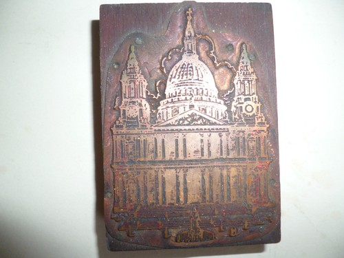 Letterpress adana brass - brass, st