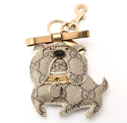 Gucci guccioli bag charm key - gucci,