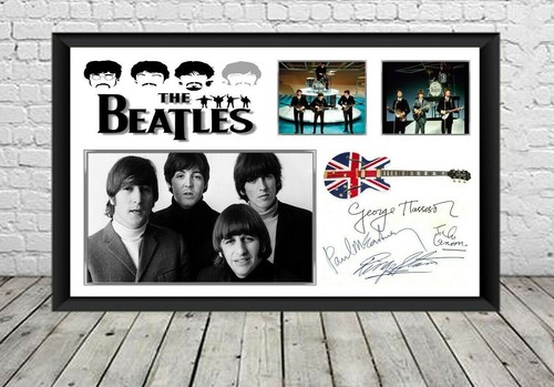The beatles signed photo - the,