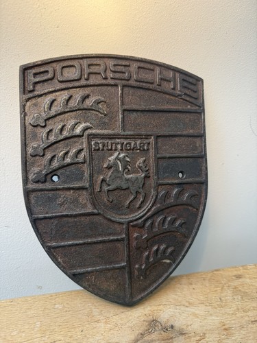 Porsche slightly rusty cast - porsche,