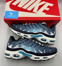 Nike Air Max Plus TN Dark Obsidian Grids Blue (UK Size 12)