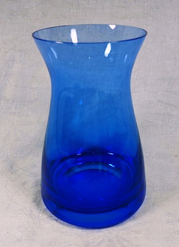 Vintage cobalt blue art glass - art,