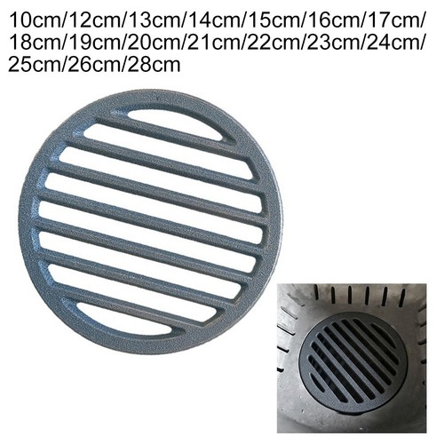 Cast iron fire - grate, for