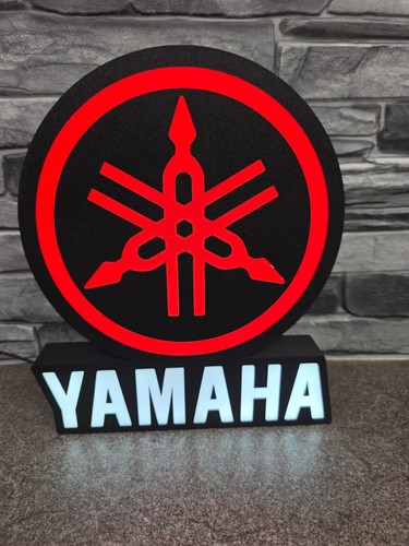 Large size yamaha red sign - large,