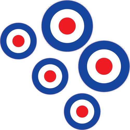 Raf roundel stickers mod - x,