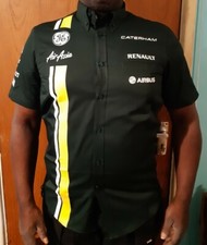 NEW Caterham Men's Race Team Race Shirt  Green - Various Sizes