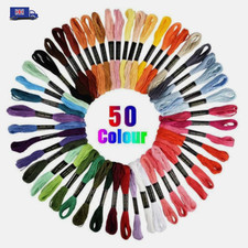 50x Multi DMC Colors Cross