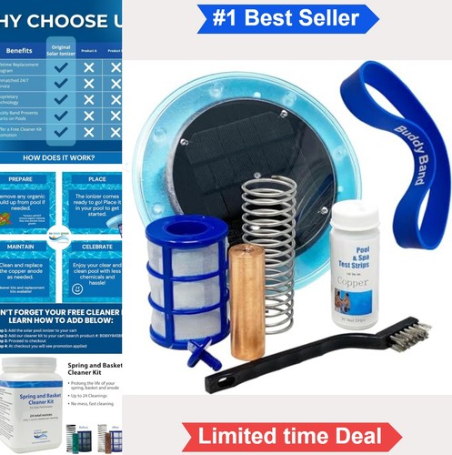 Solar pool ionizer 35000 - solar,