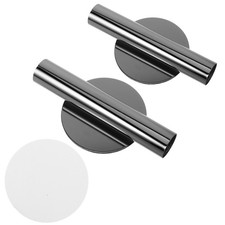  2pcs Wall Mounted Flower Vase For Indoor Decoration Metal Wall Vase Container