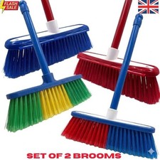 2 Set Soft Indoor Broom with