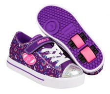 Heelys Snazzy X2 Shoes - Purple/Multi/Rainbow