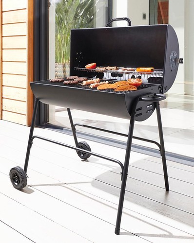 Charcoal bbq summer - bbq, patio