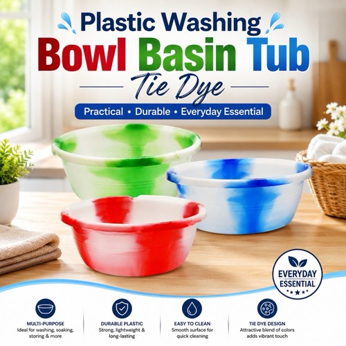 Plastic washing bowl - washing,