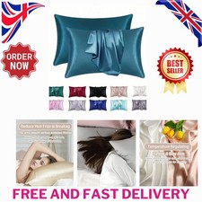 2 Pack Satin Silk Pillowcase