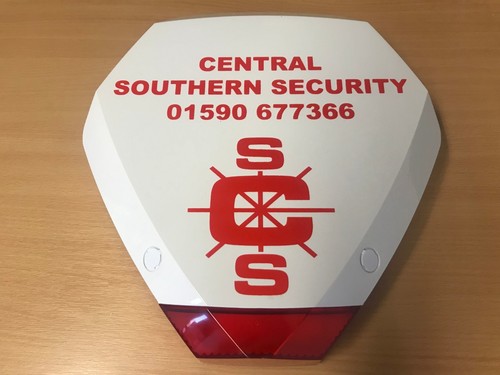 White decoy dummy alarm box - white,