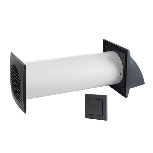 Heat recovery kit 100mm - 100mm, with