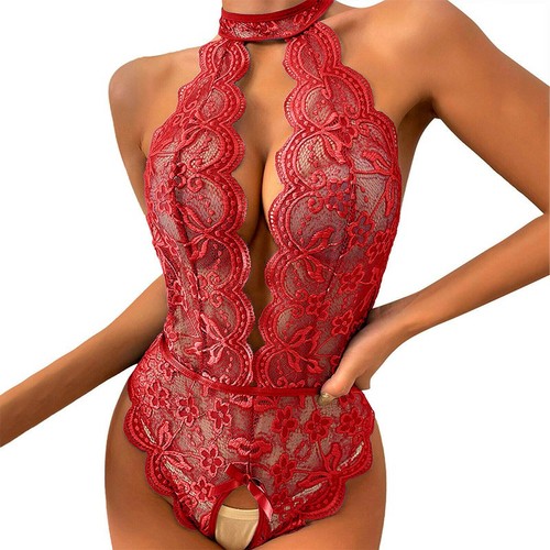 Lace lingerie set - lace,
