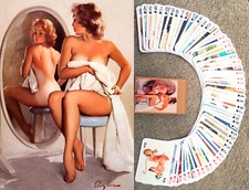 Playing Cards ~ PIN-UP LADIES Vintage Women in Pin Up Style Outfits 035