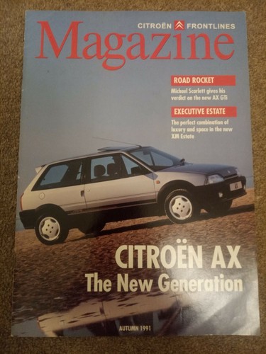 Citroën frontlines magazine - citroën,