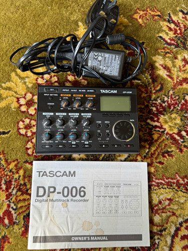 Tascam 006 portable track - dp-006, 4-track