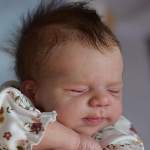 Reborn baby doll - doll, full