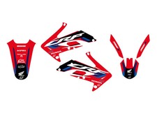 Blackbird Racing Dream 5 Graphic Kit Black/Red/White Honda CRF 450 R 2005-2008