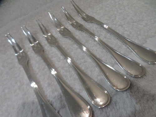 Vintage 1990 silver - -plated, 6