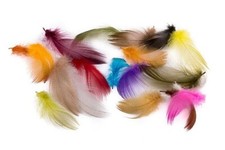 Mallard Flank Feathers 2g TRADE 5 Packs various colours - Silver Creek