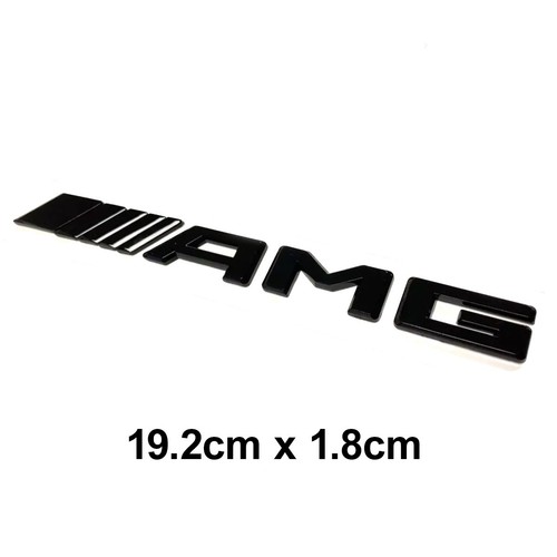 Amg badge emblem gloss - amg, black
