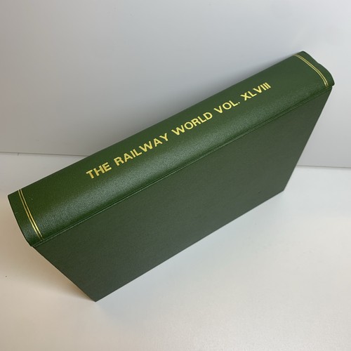 The railway world magazine - railway,
