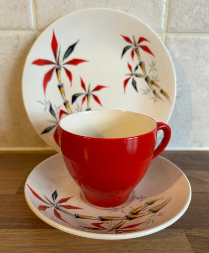 Vintage washington pottery red - pottery,