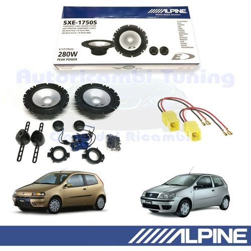 Alpine sxe1750s front - sxe1750s, speakers