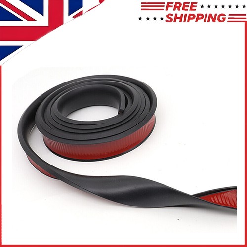 Black rubber seal strips - black,