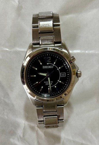 Seiko kinetic 100m - men's, watch