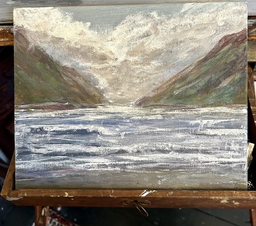 Irish impressionist landscape - irish,