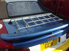 Boot luggage rack for Mazda MX-5 with spoiler stainless steel fitting kit MX5