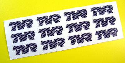 Tvr logo wheel - tvr, decals