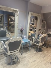 8 X Salon Chairs And Two Backwash Units
