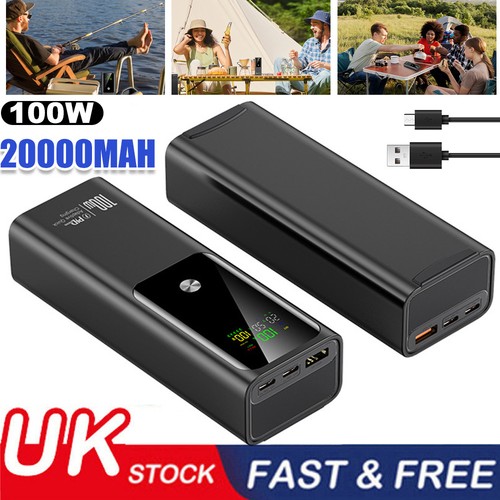 Power 20000mah bank 100w - 20000mah,